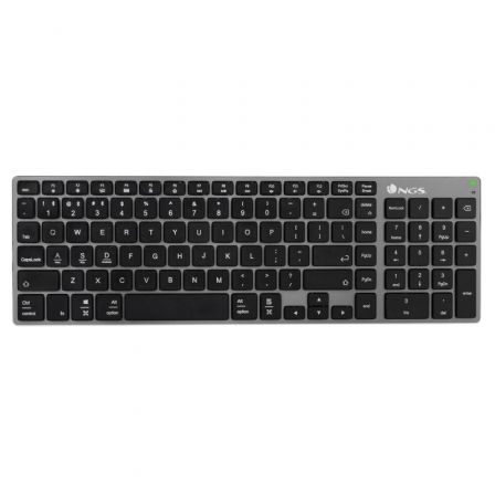 Ngs Fortune-BT Teclado inalámbrico Bluetooth Gris Ngs Fortune-BT Teclado inalámbrico Bluetooth Gris